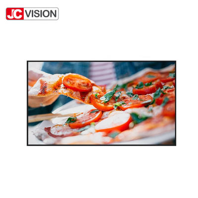 43 / pubblicità LCD della struttura stretta dell'incastonatura 55inch visualizzare i bordi del menu di Digital per i ristoranti