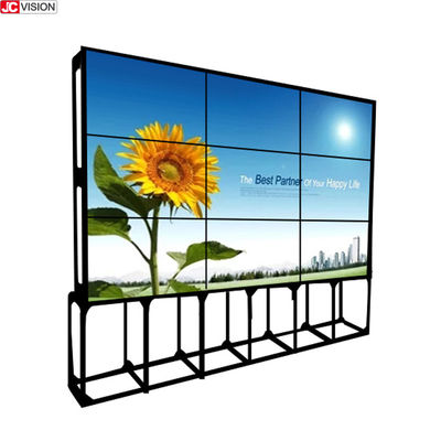 Schermi LCD di video della parete di JCVISION pubblicità verticale commerciale a 55 pollici di Digital