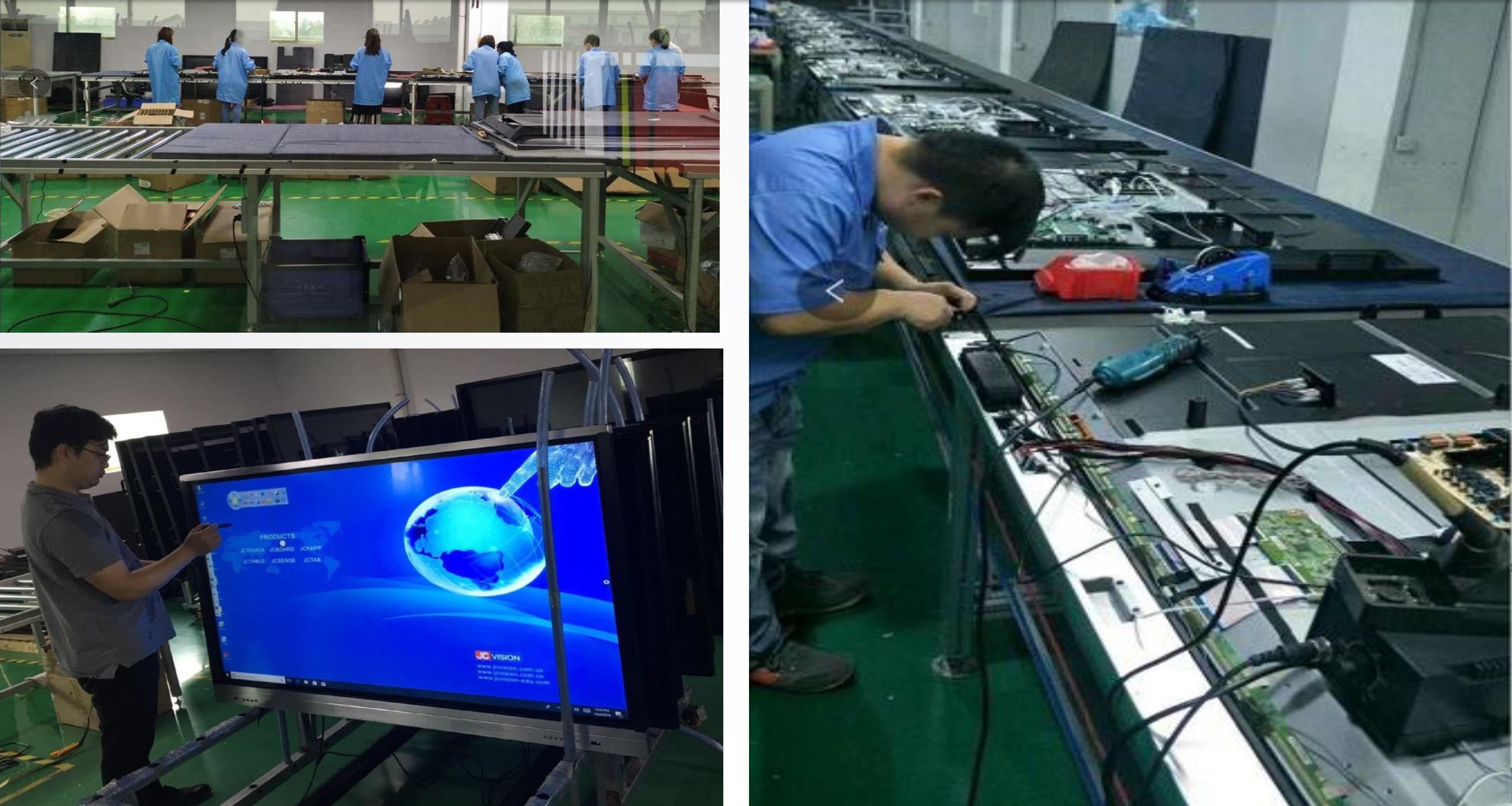 Shenzhen Junction Interactive Technology Co., Ltd. linea di produzione in fabbrica