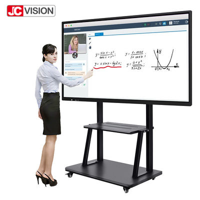 Lavagna interattiva di proiezione del consiglio principale dello schermo piatto di JCVISION degli schermi di conferenza di tocco LCD del sistema 20