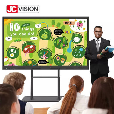 JCVISION 55 - bordo di istruzione ultra astuto di 110Inch 4K 4 + 64GB Android 11,0