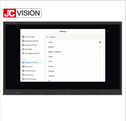 Esposizione LCD di lavagna interattiva astuta di Univercity 20 punti del touch screen infrarosso