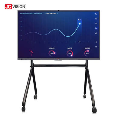 Monitor a 98 pollici del touch screen dello schermo piatto astuto interattivo educativo del bordo di JCVISION