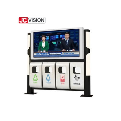 Display di segnaletica digitale esterna IR touch 55 pollici lettore di pubblicità LCD