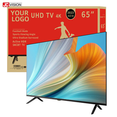 JCVISION LED LCD full flat screen TV 55 pollici TV 4k intelligente OEM Android WIFI