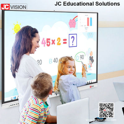JCVISION Smart Board interattivo Soluzione tutto in uno Calsroom Insegnamento IR Touch