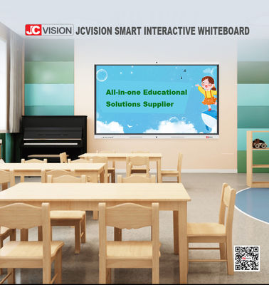 JCVISION Smart Board interattivo Soluzione tutto in uno Calsroom Insegnamento IR Touch