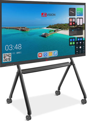 JCVISION 75 pollici Android 13.0 Interattivo Pannello Piatto 15W*2 Stereo LED retroilluminazione