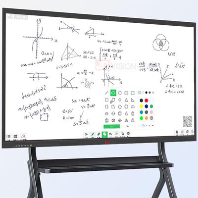JCVISION Luminosità 350cd/m2 Display interattivo a schermo piatto con connettore Ops