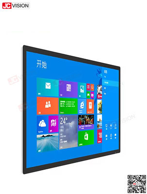 JCVISION 1080P 4K touch screen panel 32 42 50 55 65 pollici touch screen display monitor chiosco interattivo