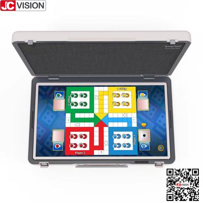 JCVISION 27" portatile monitor touch screen Android 12 System Smart screen valigia