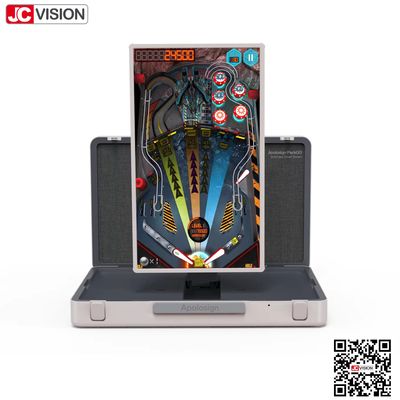 JCVISION 27" portatile monitor touch screen Android 12 System Smart screen valigia