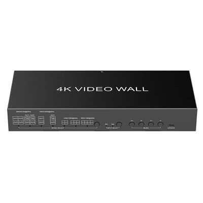 JCVISION 4K Video JCVISION Wall HDMI2.0 Matrix 2 in 4 con uscita 2X2 Video wall output autoadattabile uscita audio L/R