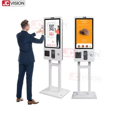15.6 21,5 24 32 pollici Pavimento interno Standing Self-service Payment Kiosks Terminal Self-Service Checkout Kiosk Machine Fornitore