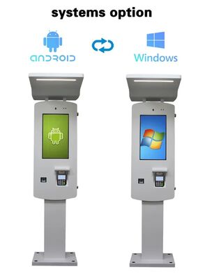 Nvidia Chipset 24" Outdoor Waterproof IP55 Self Service Payment Kiosk Dettagli veloci del terminale di pagamento all'aperto con touch screen