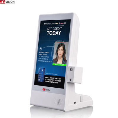 Contrassegno LCD di Digital del piano d'appoggio del touch screen di WiFi con la rilevazione di temperatura