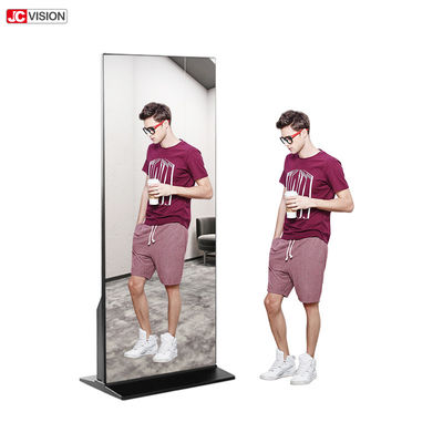La pubblicità astuta dello specchio di tocco del supporto LCD di Digital scherma 49 55 65inch
