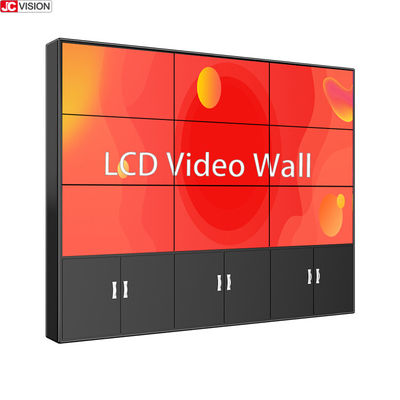 Schermi LCD di video della parete di JCVISION pubblicità verticale commerciale a 55 pollici di Digital