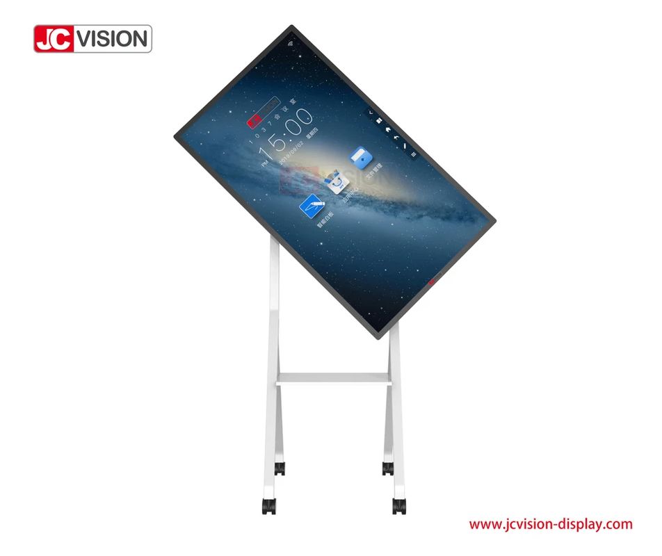 Android 13.0 Display interattivo a schermo piatto con 4 GB di RAM Tipo di pannello LED E WiFi 802.11b/g/n/AC