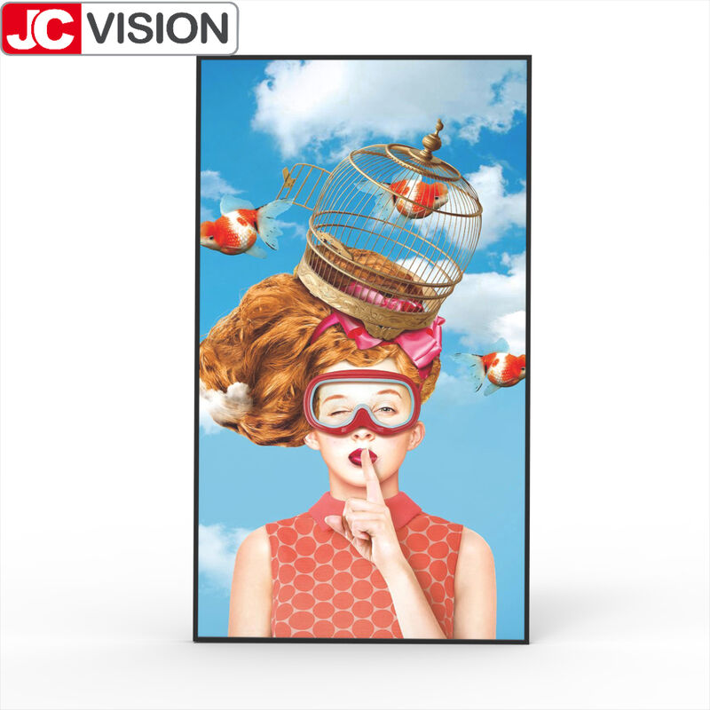 49" Ultra High Brightness Wall Light Box – 2000 nits, Full HD, Android 11 Digital Signage for Commercial Use