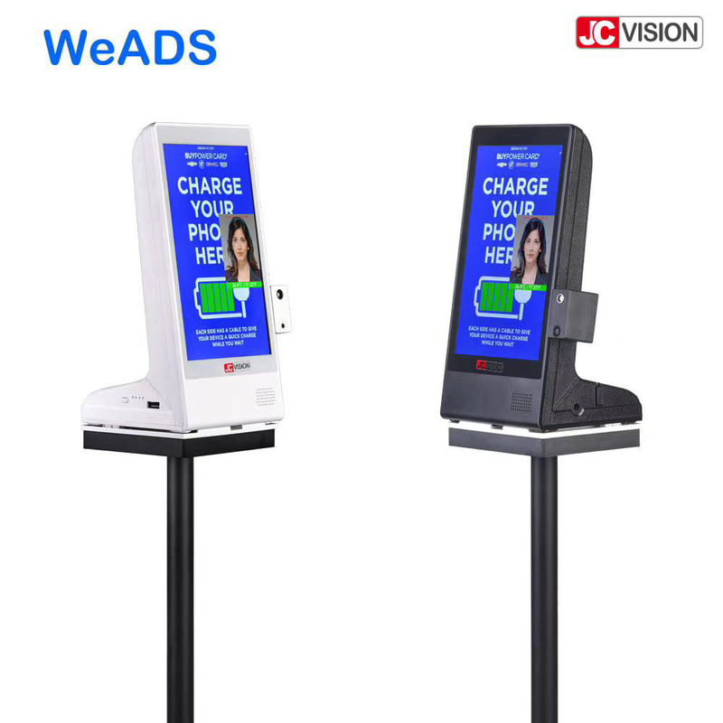 Contrassegno LCD di Digital del piano d'appoggio del touch screen di WiFi con la rilevazione di temperatura