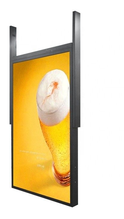 Alta esposizione LCD della finestra del lato 49inch del doppio di luminosità per l'annuncio pubblicitario