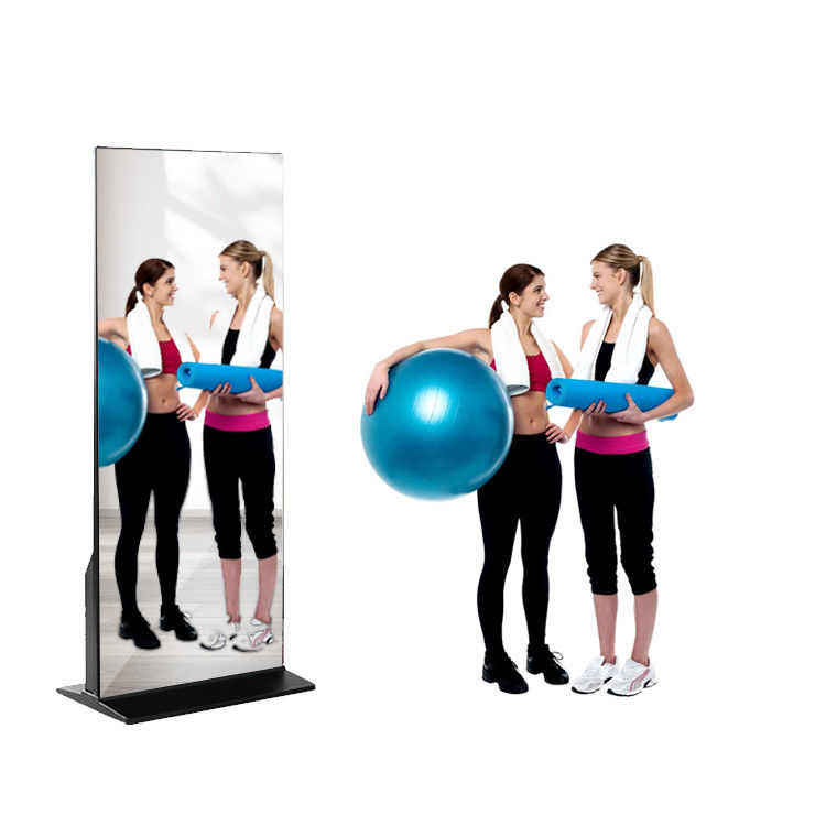 Palestra domestica 3D virtuale 32&quot; 43&quot; touch screen interattivo dello specchio astuto di esercizio