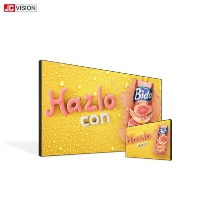 Display video LCD da 55 pollici, muro video da 500 nit Zero Bezel per il Business Center