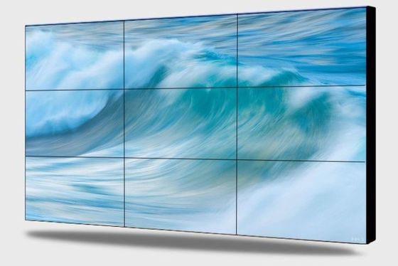 Video incastonatura a 46 pollici dello schermo 3.5mm della parete di RS232 500nits LG che annuncia video parete