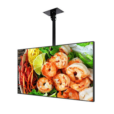 Contrassegno LCD a 32 pollici fissato al muro di HD Digital che annuncia esposizione
