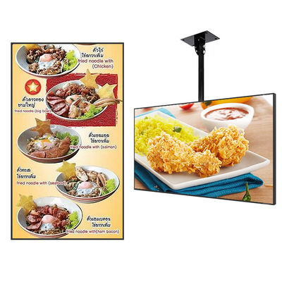 Il menu a 32 pollici di TFT Digital del pannello di JCVISION LED visualizza fissato al muro
