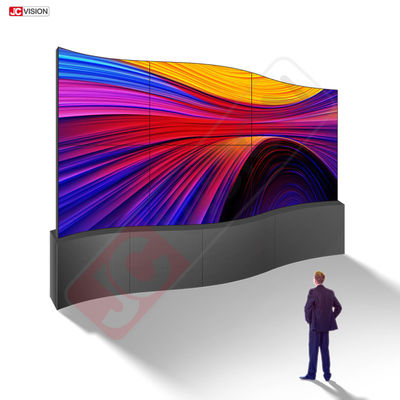 Sottile eccellente P4 LED dello schermo di Jcvision LOFIT dell'installazione della grande di pubblicità parete all'aperto fissa flessibile della video esposizione