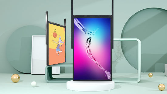 Alto contrassegno LCD trasparente dell'esposizione della finestra di schermo di luminosità 49inch
